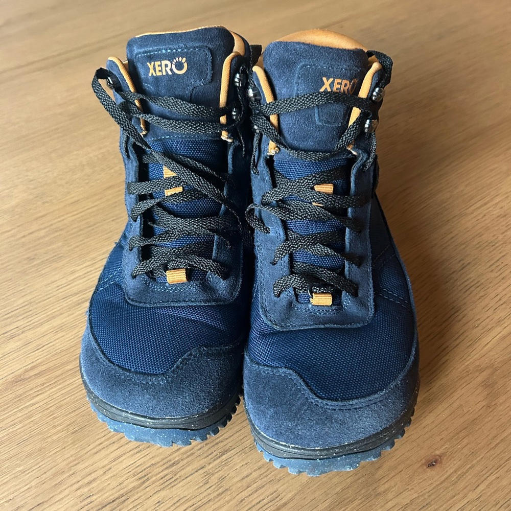 Xero Women's Navy Lace Up Boots